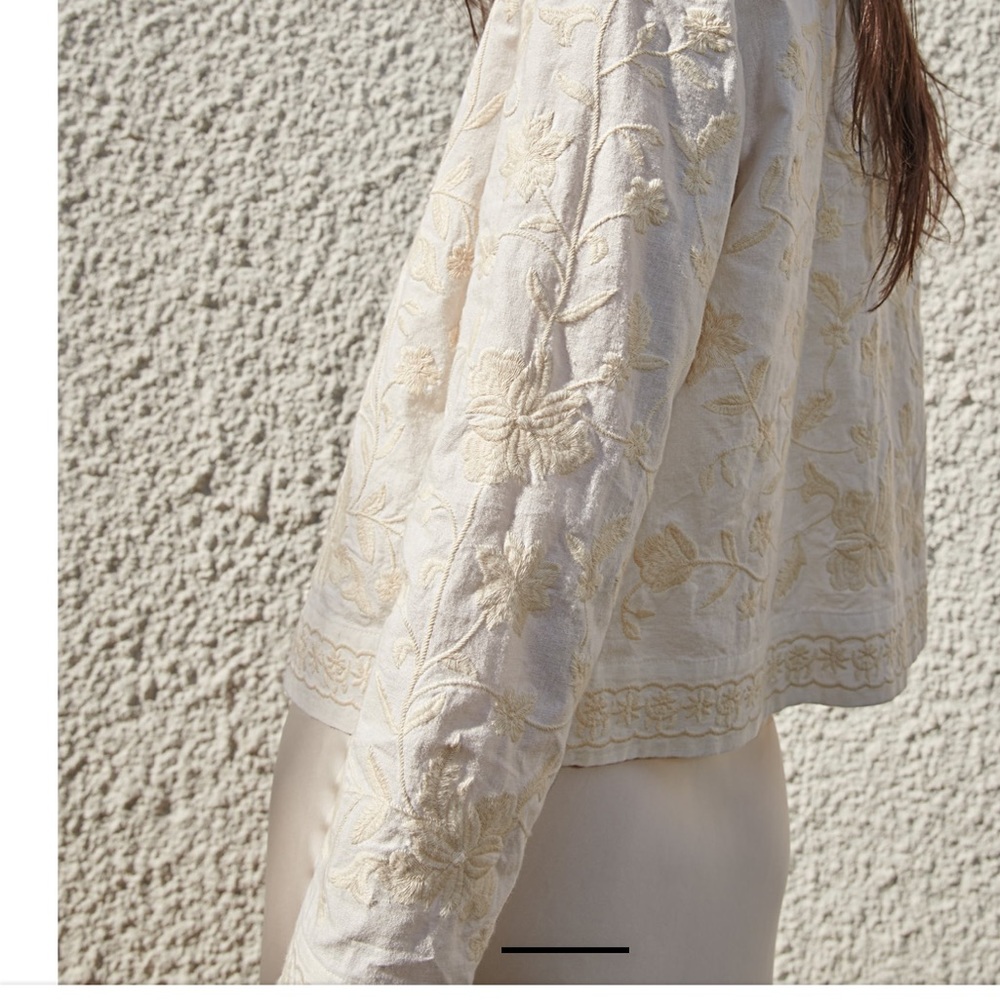 Embroidered Cotton Overshirt